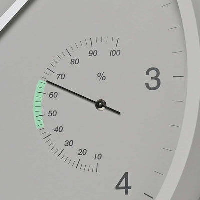 Lemnos BROTE wall clock, grey