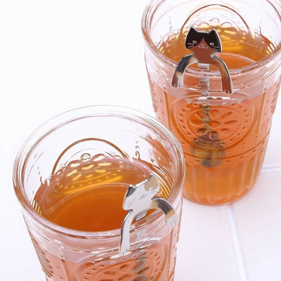 Tamahashi Hung Over the Edge Coffee Spoon, Black