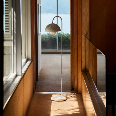 &Tradition Flowerpot VP12 floor lamp, grey beige