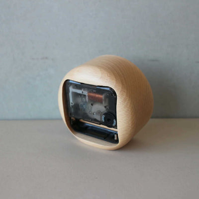 Lemnos MUKU desk clock, Beech