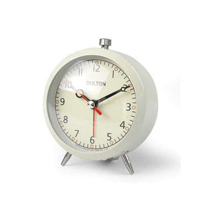 Dulton alarm clock, ivory