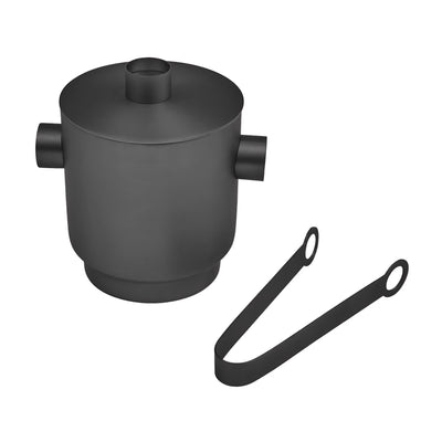 XLBoom Rondo ice bucket with tong, black
