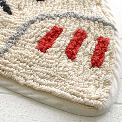 Beckoning Cat Semi-circular Door Mat