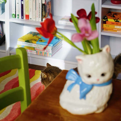 Fluid Market Cat vase