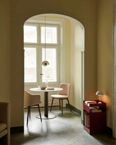 &Tradition Rotate SC73 side table, terracotta