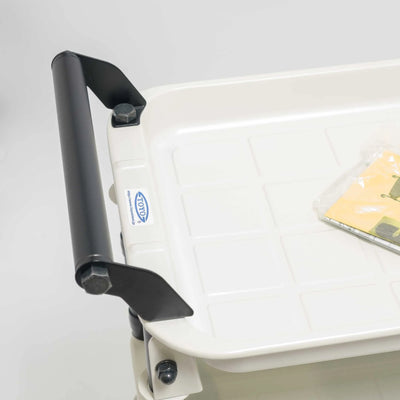 TOYO TWR-4SB steel tool trolley, White