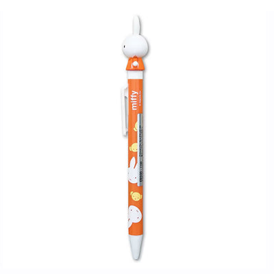 Miffy 0.7mm action pen black ink, orange