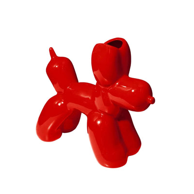 DOIY Bobby vase, red