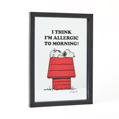 Magpie x Peanuts framed mirror, morning