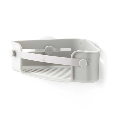 Umbra Flex Adhesive Corner Bin, Grey