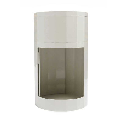 HAY Facet High cabinet, misty grey