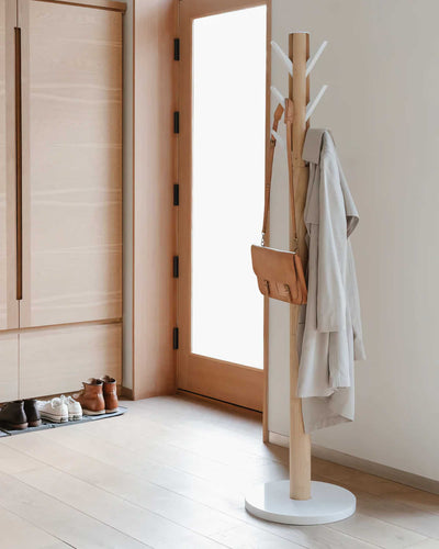 Umbra Flapper Coat Rack , Natural