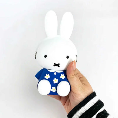 POCHI Miffy silicone pouch, flower blue