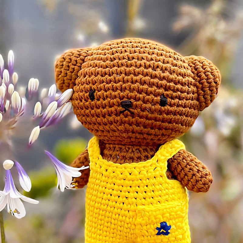 Just Dutch Boris crochet, Van Gogh Museum Irises Overall