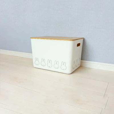 Miffy bamboo storage case with lid Extra-Large