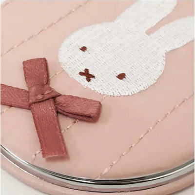 Miffy My Favorite Ribbon compact mirror, pink