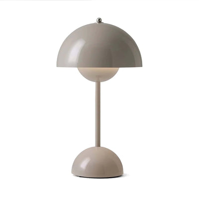 &Tradition Flowerpot VP9 rechargeable lamp, grey beige