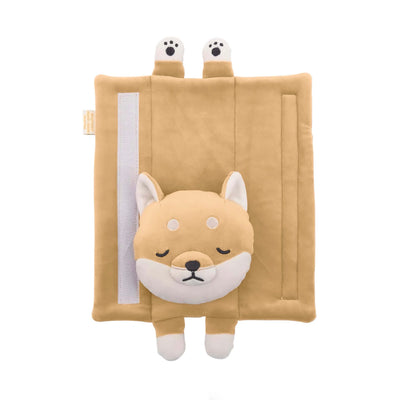 LivHeart Relaca seat belt pad, shiba