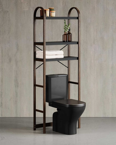 Umbra Bellwood Over The Toilet shelf, walnut