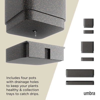 Umbra Cubiko Wall Planter