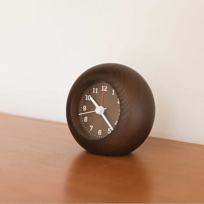 Lemnos Rest alarm clock, brown
