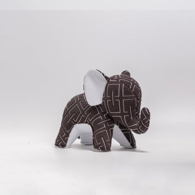 refurbished | Zuny bookend, elephant abby black (kvadrat grid)
