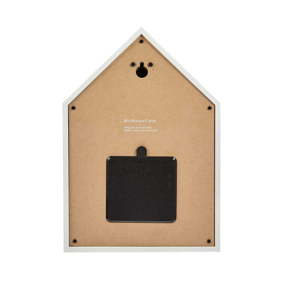 Lemnos Birdhouse cuckoo clock, white