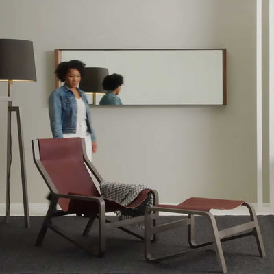 Blu Dot Mirror Mirror, walnut