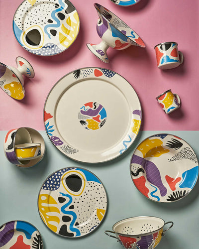 Kapka Enamel Flashback Large Enamel Tray