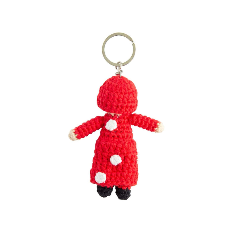 Global Affairs Yayoi crochet keyring
