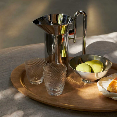 &Tradition JH38 Momento water jug, polished stainless steel