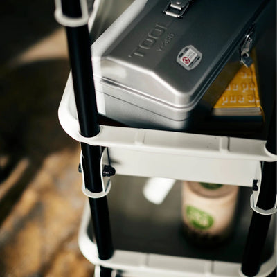 TOYO TWR-4SB steel tool trolley, Green