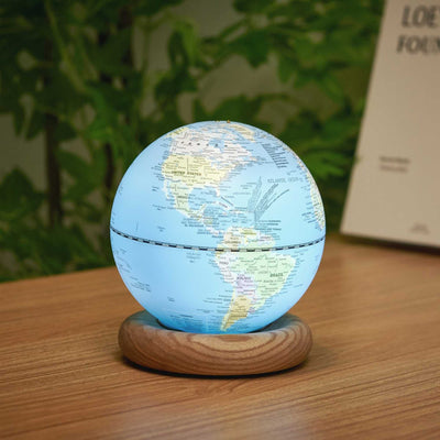 Gingko AtlasGlobe Mini lamp, mini sky blue