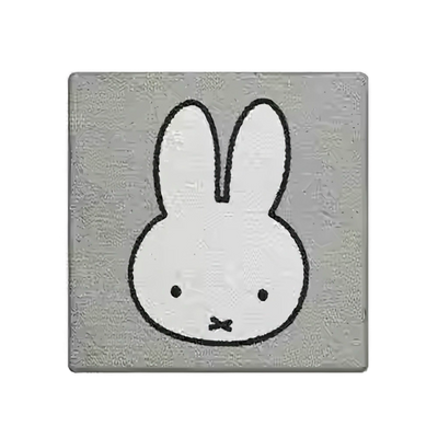 Miffy soft bathroom mat, grey