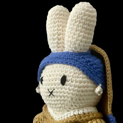 Just Dutch Miffy keychain, girl with the pearl earring