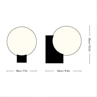 &Tradition Journey SHY2 wall lamp, silk grey