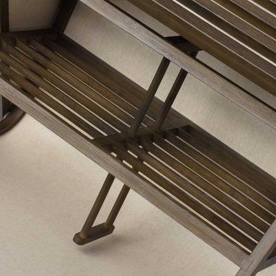 Gudee Tolin storage bench, brown