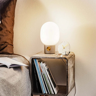 Audo JWDA table lamp, light grey concrete
