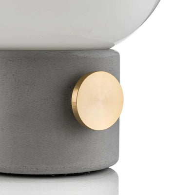 Audo JWDA table lamp, light grey concrete