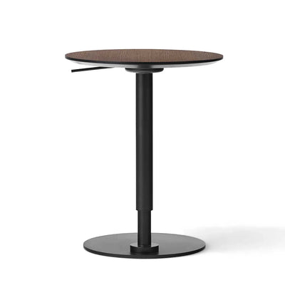 Audo Copenhagen Branch adjustable side table, dark stained oak