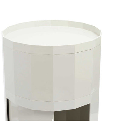 HAY Facet High cabinet, misty grey