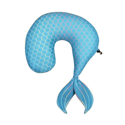 Bitten design Mermaid travel pillow