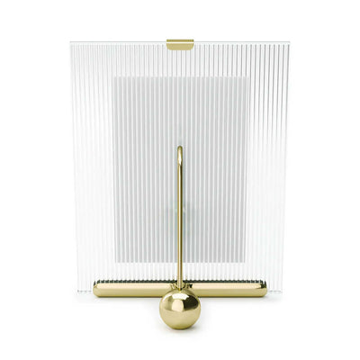 Umbra Flute Picture Frame 5x7", brass