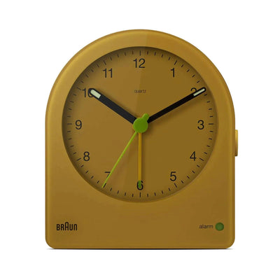 Braun BC22 alarm clock, yellow