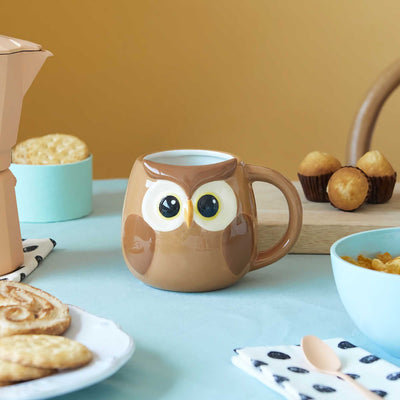 Balvi Ceramic Mug 400ml, Bubo