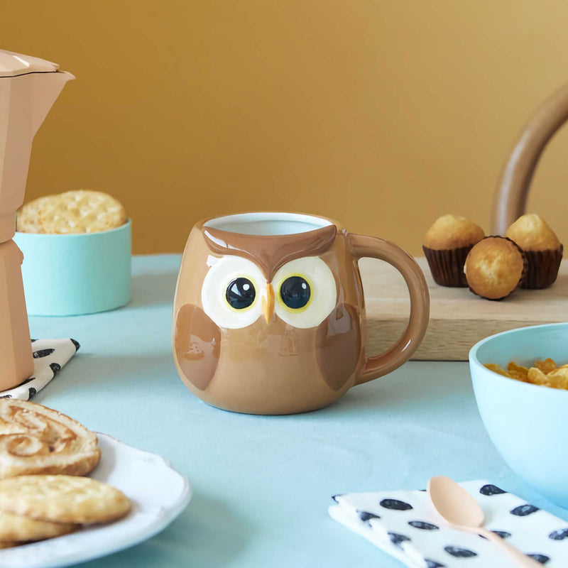Balvi Ceramic Mug 400ml, Bubo