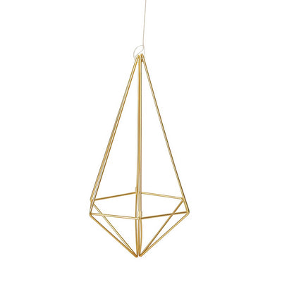 Umbra Prisma wall decor, matte brass