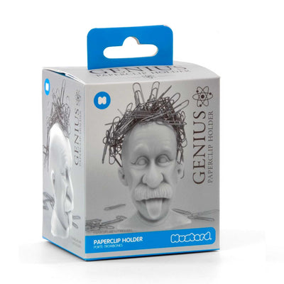 Mustard Magnetic Paper Clip Dispenser