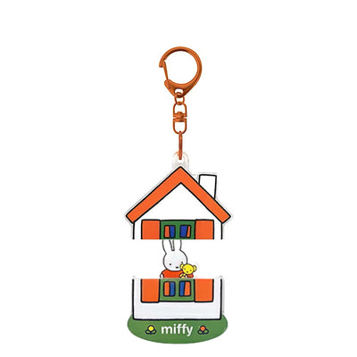 Miffy Pop-Up acrylic keychain, orange