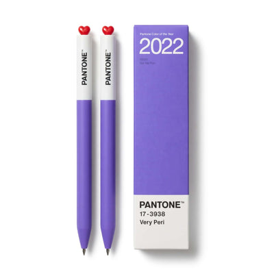 PANTONE® x Kaco gel ink pen set of 2, very peri